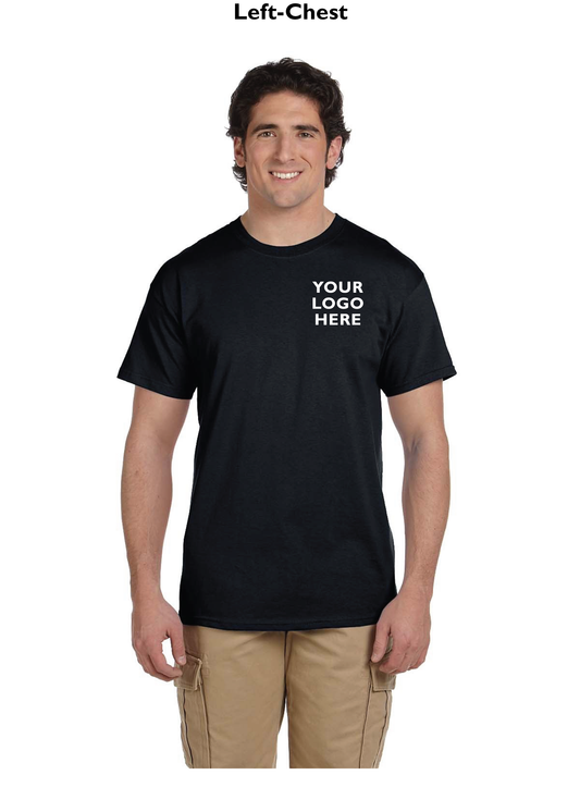 Left-Chest, HTV | Mens Custom Decorated T-Shirt